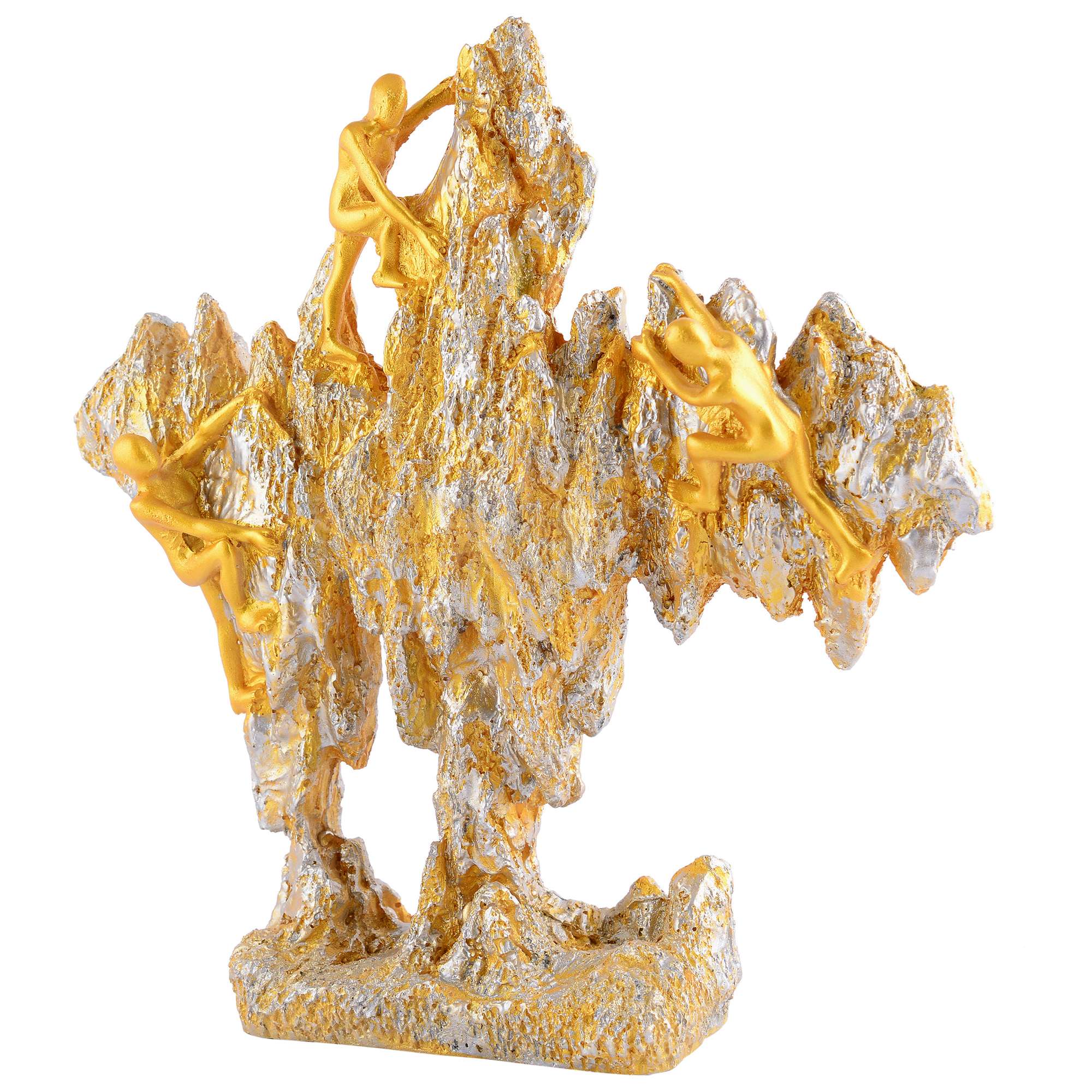 Men Sitting on Ball Showpiece for Home Decor Showpiece, Atlas Sculpture for Office Table D?cor multicolour - Image 4